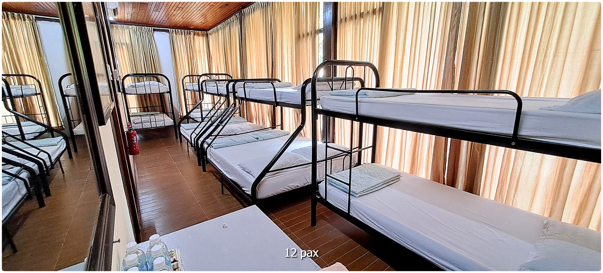 Timber Room 12-person interior for large groups