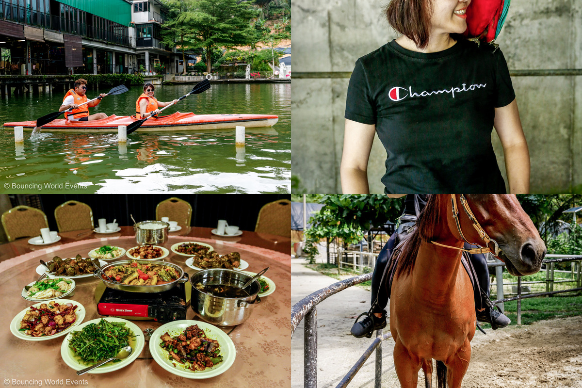 Day trip at Mantin Forest Art Farmstay — kayaking, animals, lunch